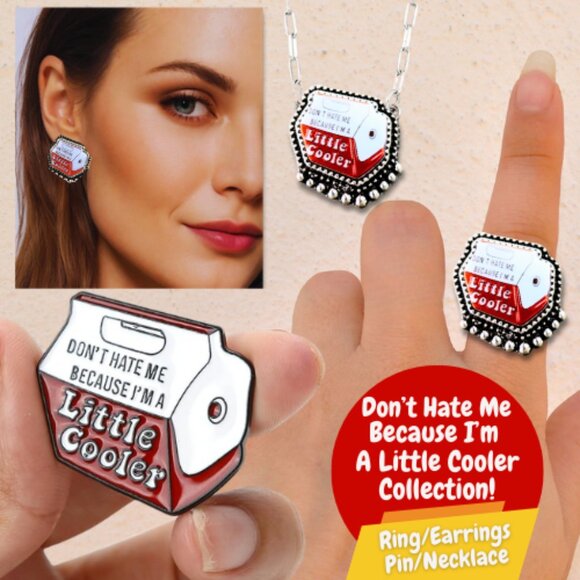 Don't Hate Me Because I'm a Little Cooler Funny Sarcastic Jewelry Collection NEW - Picture 8 of 8